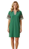 HEIMISH V-Neck Polo Collar Dress