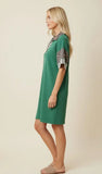 HEIMISH V-Neck Polo Collar Dress