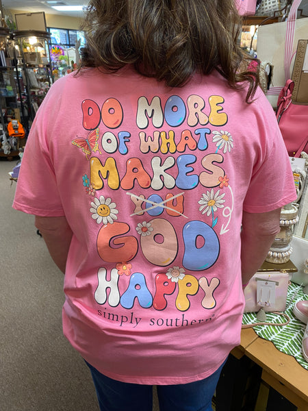 Simply Southern “Makes God Happy”  T-Shirt
