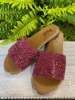 Hey Girl By Corkys “Pizzazz” In Pink Jewels