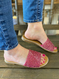 Hey Girl By Corkys “Pizzazz” In Pink Jewels