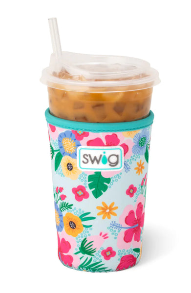 Swig “Island Bloom” Iced Cup Coolie