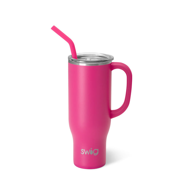 Swig Mega Mug 30oz In Hot Pink