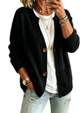 LOVESOFT, Crew Neck Knit Cardigan, Assorted Colors