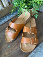 Bamboo “Champion”  Sandals In Tan