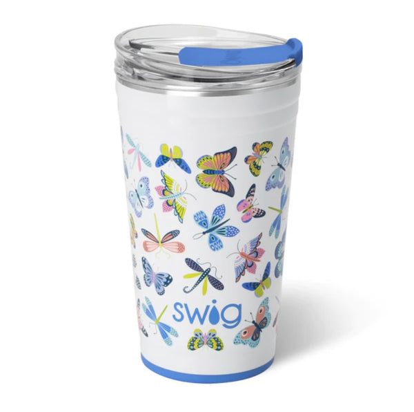 Swig “Butterfly Bliss” 24oz Party Cup