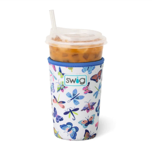 Swig “Butterfly Bliss” Iced Cup Coolie