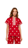 JODIFL, Polka Dot Pant Set ( Red)