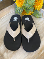 Yellowbox “Fiorela” Flip Flop In Ivory