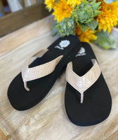 Yellowbox “Fiorela” Flip Flop In Ivory