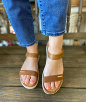 Pierre Dumas “Skyla” Sandals In New Tan