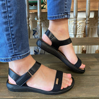 Pierre Dumas “Skyla” Sandals In Black