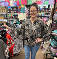 Jodifl Leopard Button Down Top, Assorted Colors