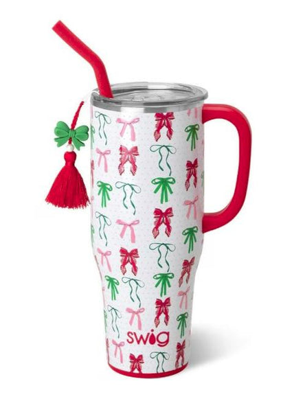 Swig “Ribbons and Bows” 40oz Mega Mug