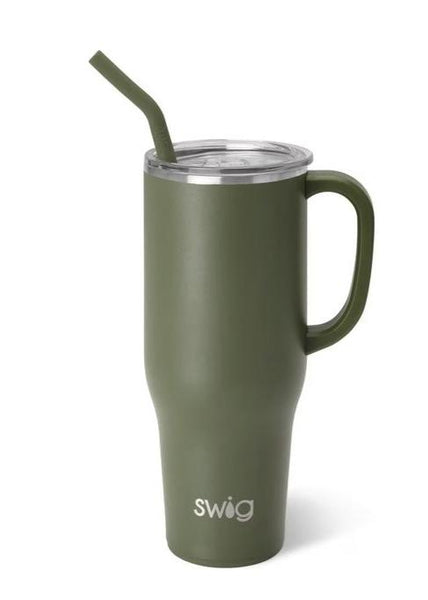 Swig Matte Olive 40oz Mega Mug