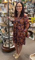 Dear Scarlett “Kaily” Dress in Chocolate