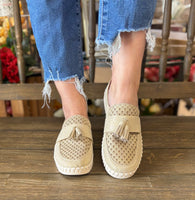 Ilse Jacobsen Tulip 3890 Tassel Loafer In Platin