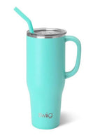 Swig Matte Aqua 40oz Mega Mug