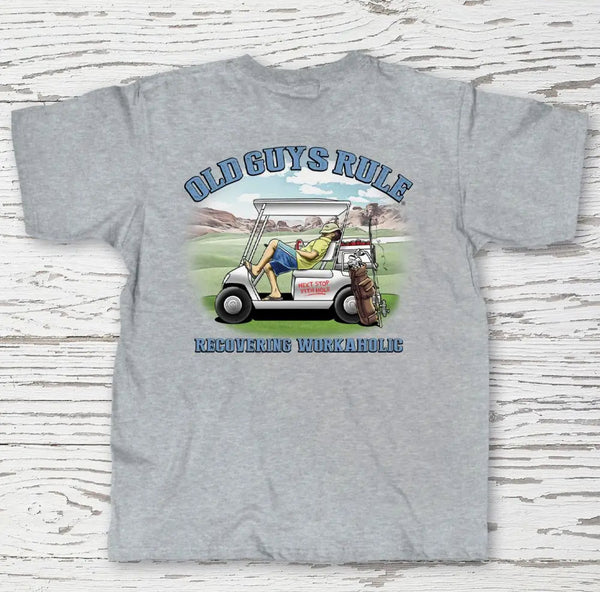 Golf Cart T-Shirt In Lt Grey