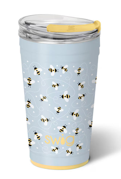 Swig “Busy Bee” 24oz Party Cup