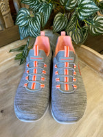 Skechers Summits - Fresh Impression In Grey/Coral