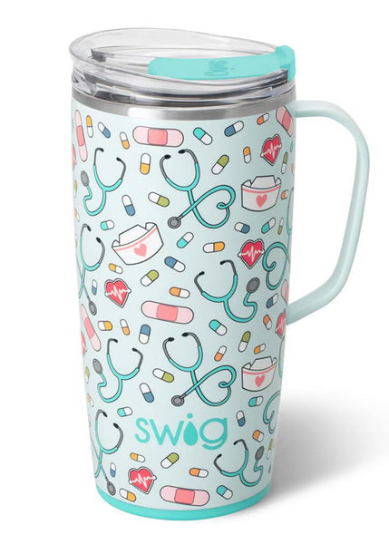 Swig "Scrub Life” 22oz Travel Mug