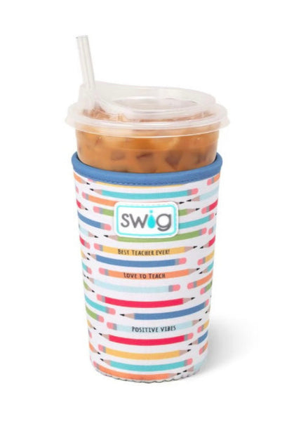 Swig “Teacher Life” Iced Cup Coolie