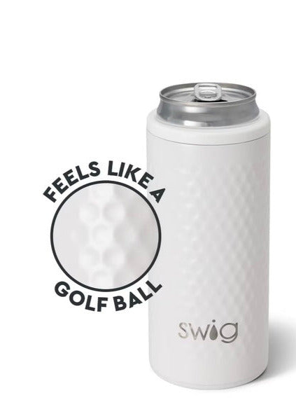 Swig “Golf Ball” 12oz Skinny Can Cooler