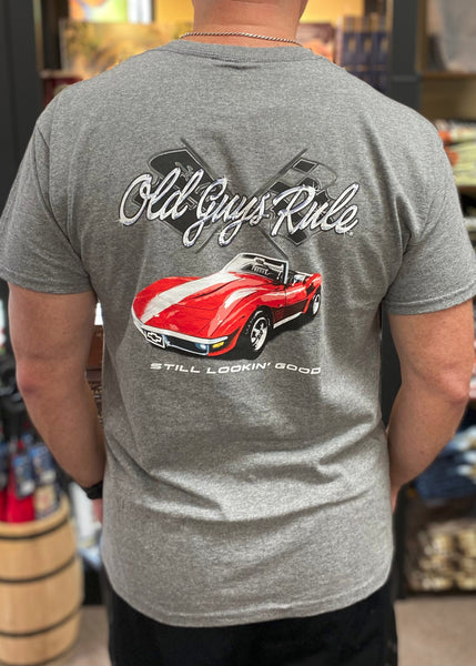 Old Guys Rule “Still Looking Good” T-Shirt In Dark Heather