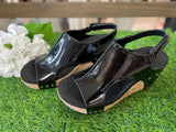 Corkys Boutique “Carley” In Black Patent