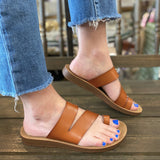 Corkys Boutique “Just A Fling” Sandals In Cognac