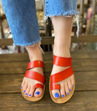 Corkys Boutique “Just A Fling” Sandals In Red