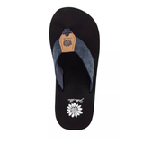 Yellow Box Flip Flops, ‘BRINDA’,  Navy