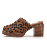 YELLOW BOX ‘Idalina’ Platform Clog, Leopard