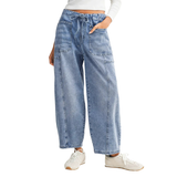 LDC, Drawstring Paperbag Waist Jeans