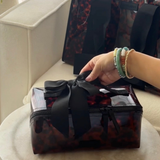 CASE-MATE, Jelly Cosmetic Bag, Tortoiseshell