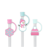 SWIG “Snow Belle” Straw Topper Set