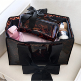 CASE-MATE, Jelly Cosmetic Bag, Tortoiseshell
