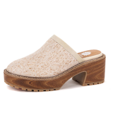 YELLOW BOX ‘Baylor’ Platform Clog, Bone