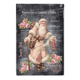 ‘Pink Santa’ Decorative Flag