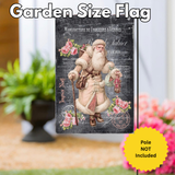 ‘Pink Santa’ Decorative Flag