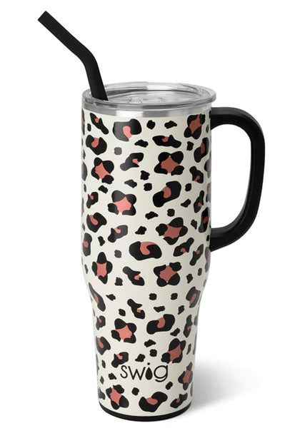 Swig “Luxy Leopard” 40oz. Mega Mug