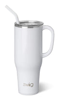 Swig 40oz. Mega Mug in Shimmer Diamond White